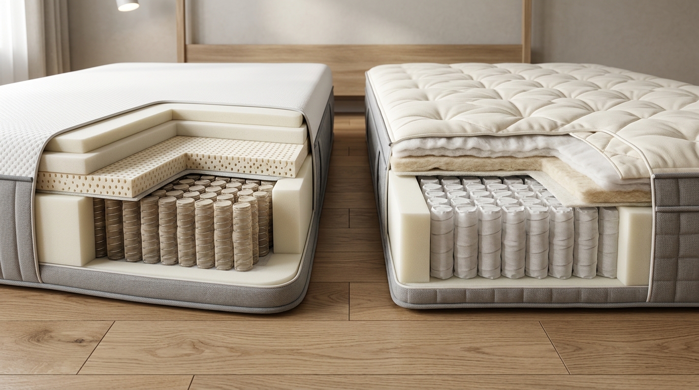 Hybrid vs Pocket Sprung Mattress