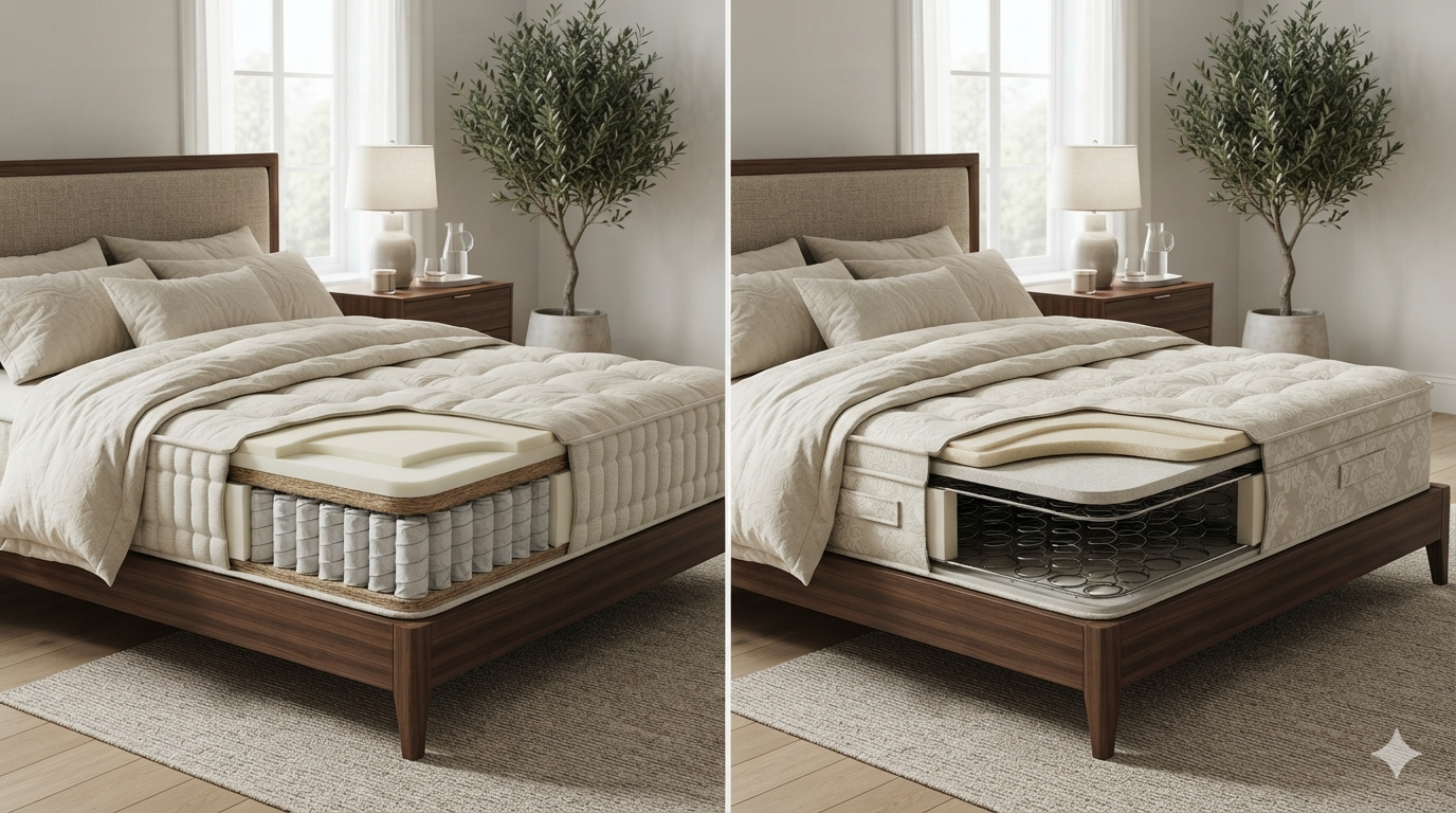 Pocket Sprung Vs Open Coil Mattress Pocket Sprung Vs Open Coil Mattress